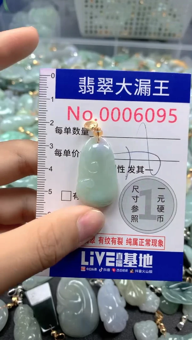 颈饰未镶嵌翡翠6095