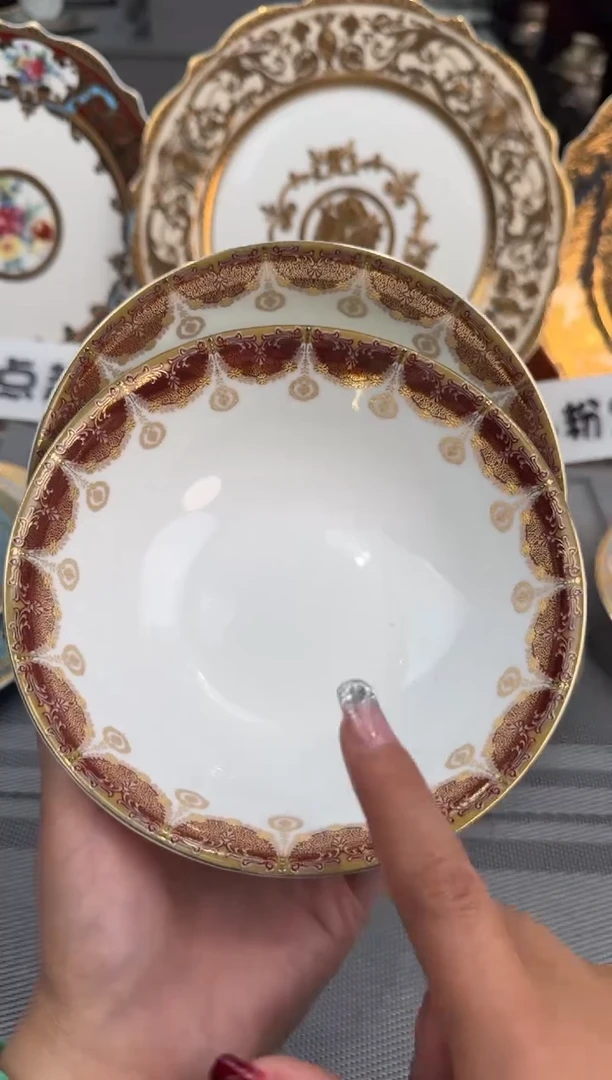 【闪购商品】瓷片6寸水果碗2个 福利价