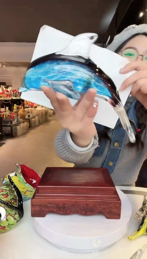 【闪购商品】茶盏琉璃摆件家居摆件