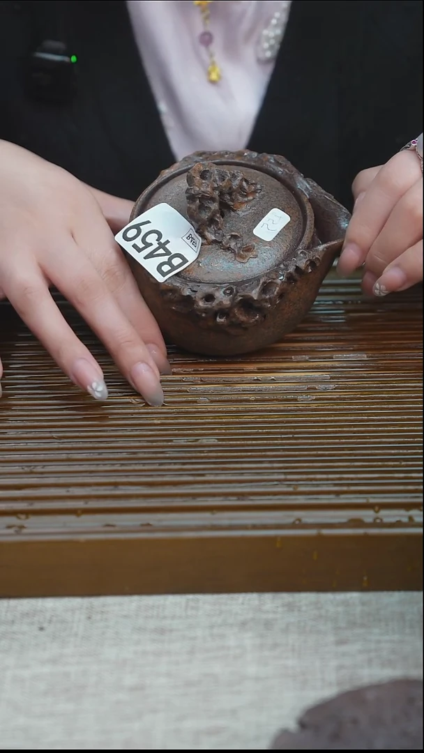 纯手工粗陶茶具每一只不一样