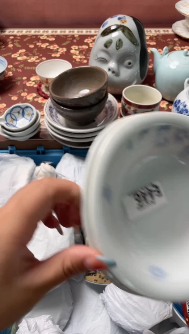 瓷片笑*瓷器瓷器E446