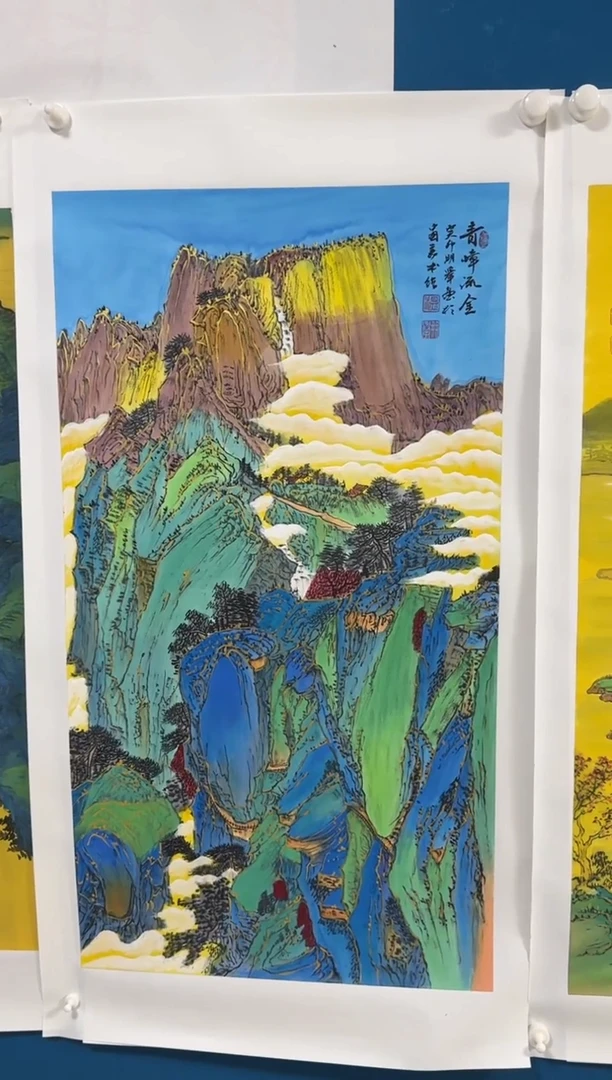 国画温朋举温朋举