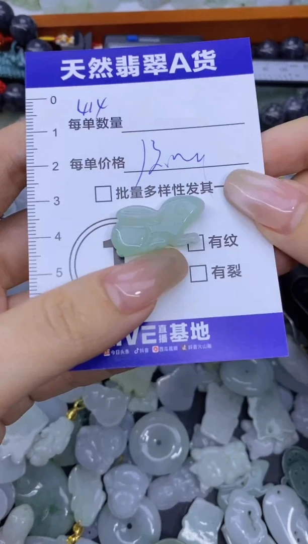 颈饰未镶嵌翡翠天然翡翠A货批量多样性发一件