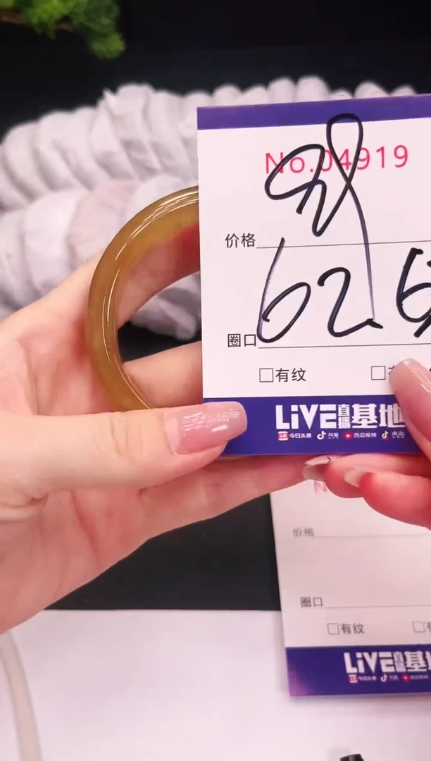 未镶嵌手镯翡翠4919
