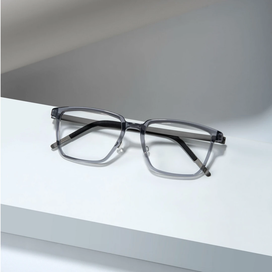 超轻磨砂设计近视眼镜男女学生大框方形眼镜架1844