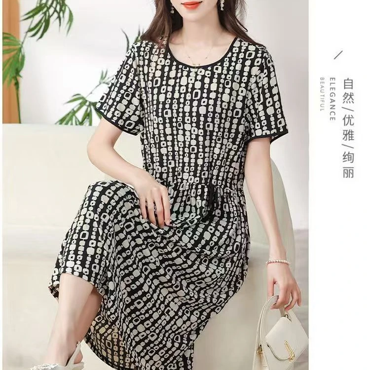 夏季显瘦气质时尚复古小众设计感收腰修身中长款法式韩版泡泡袖吊