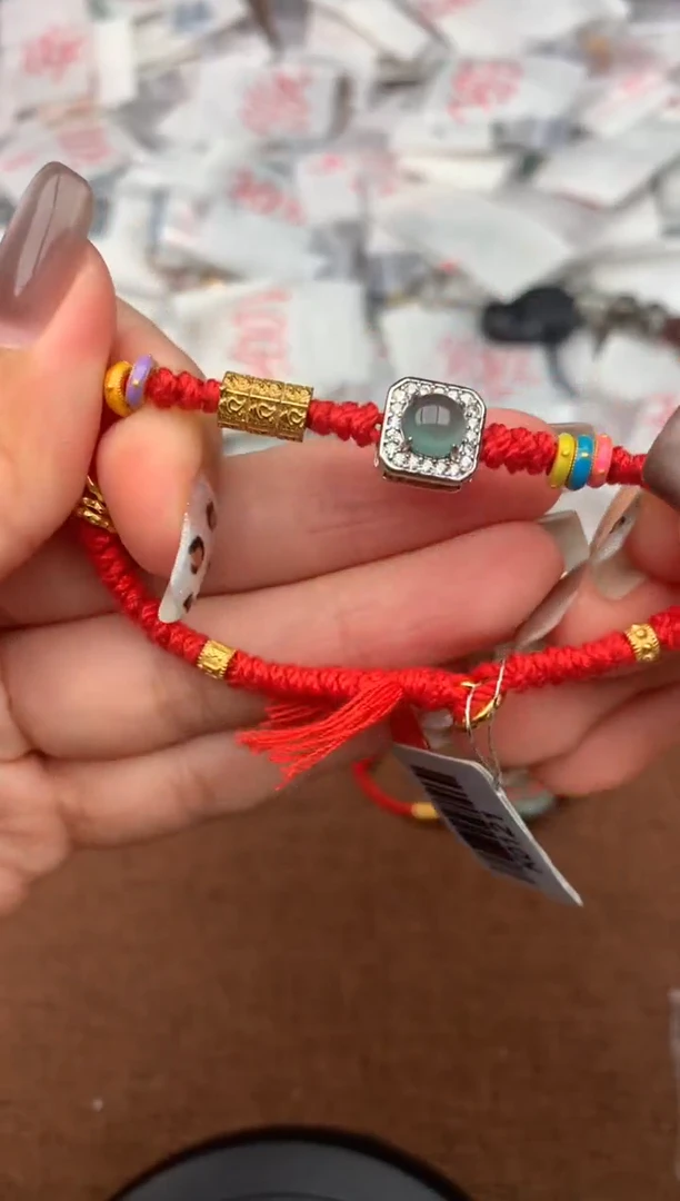 银S925镶嵌挂件翡翠—