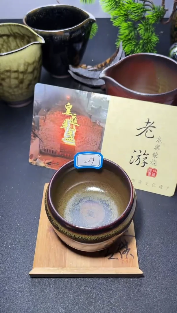 茶盏229叶紫建盏