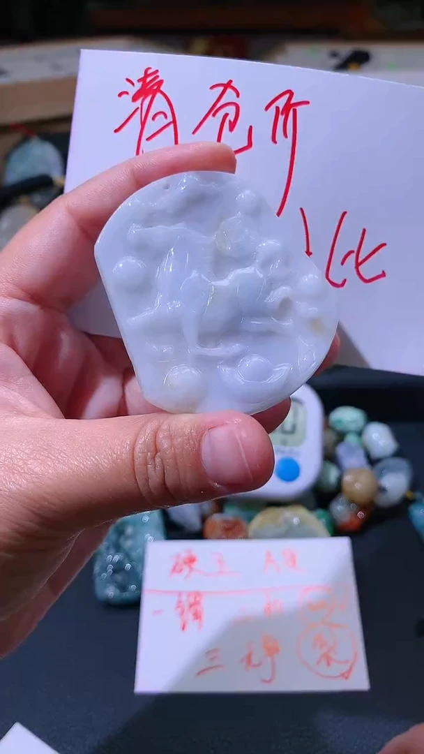 【闪购商品】翡翠颈饰未镶嵌挂件