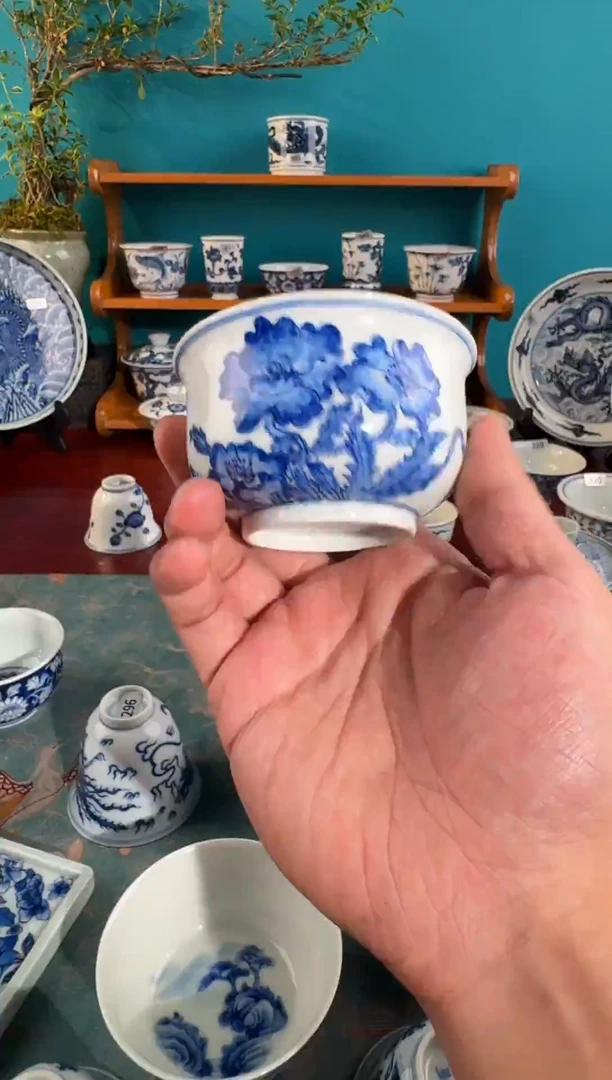 不二说瓷纯手绘杯