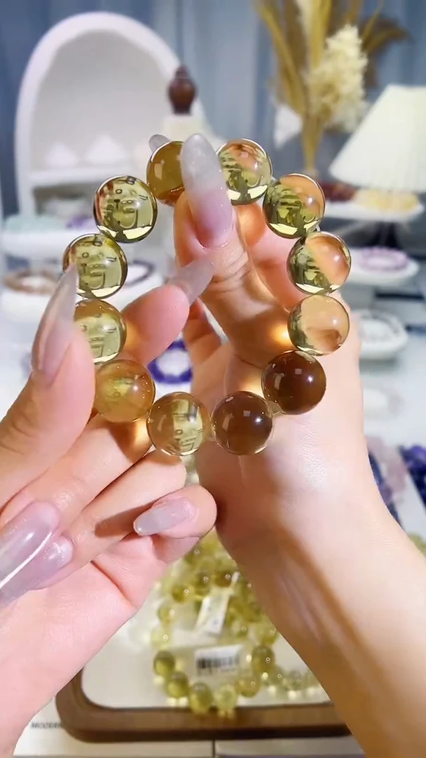 未镶嵌手串水晶黄水晶多样性发其一