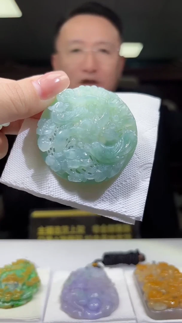 未镶嵌定制翡翠01/1229/C/多样性发其一件/花鸟