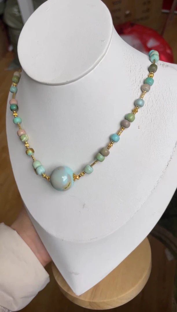 未镶嵌绿松石项链51