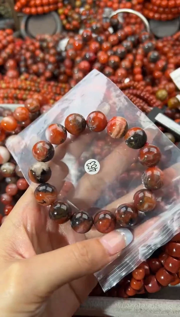 未镶嵌手串南红玛瑙14+