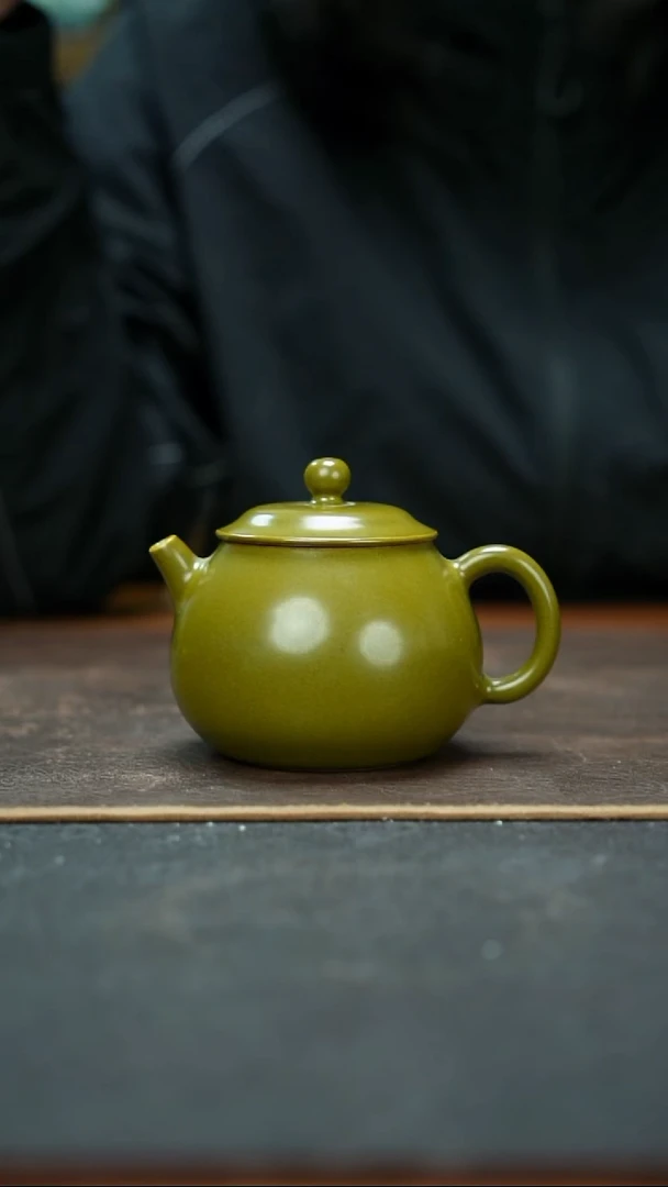 杯景德镇茶叶末西施壶