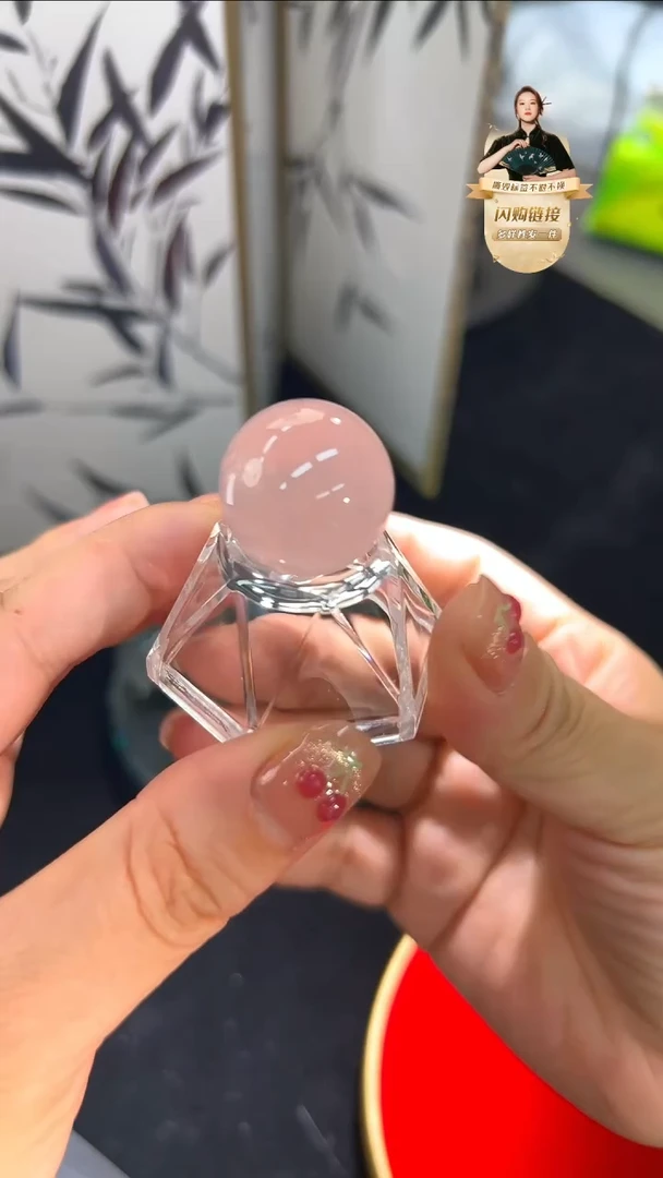 未镶嵌颈饰水晶WYD0608002粉水晶单珠多样性发一