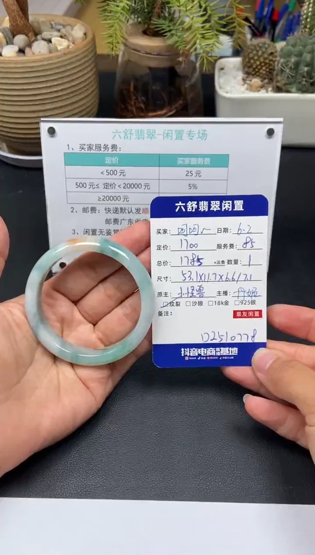 翡翠手镯未镶嵌D2510778