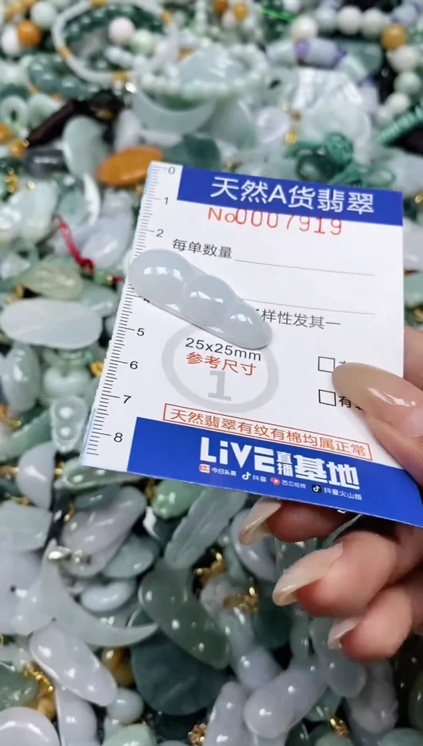 翡翠未镶嵌颈饰闪购0007919