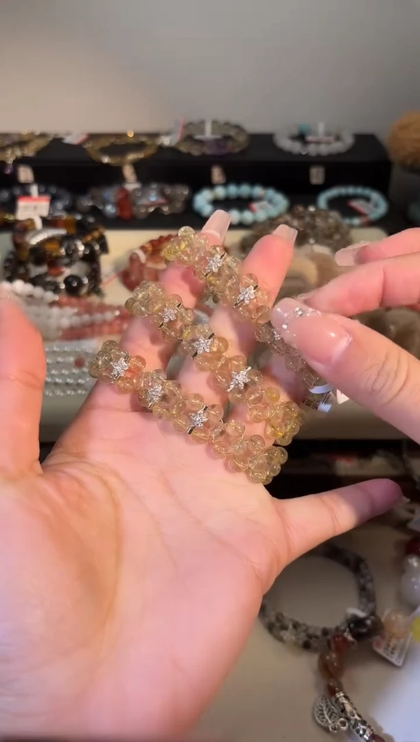 未镶嵌手串水晶k396多样性发货一件