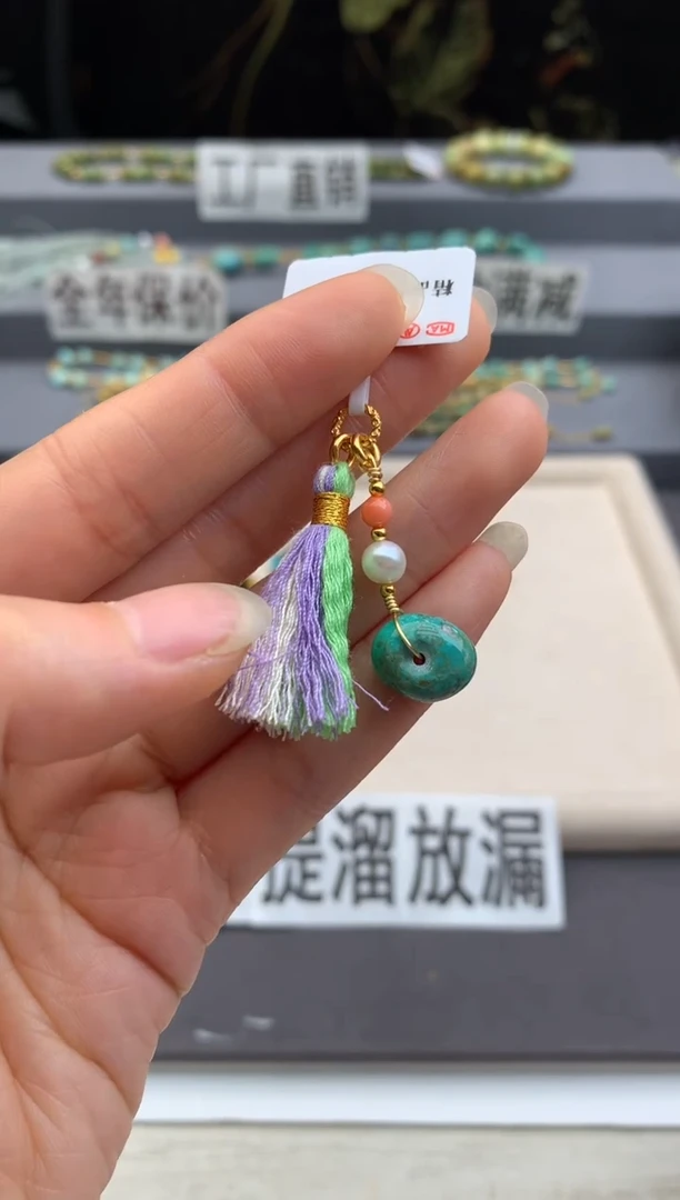 未镶嵌绿松石提溜茜.B182