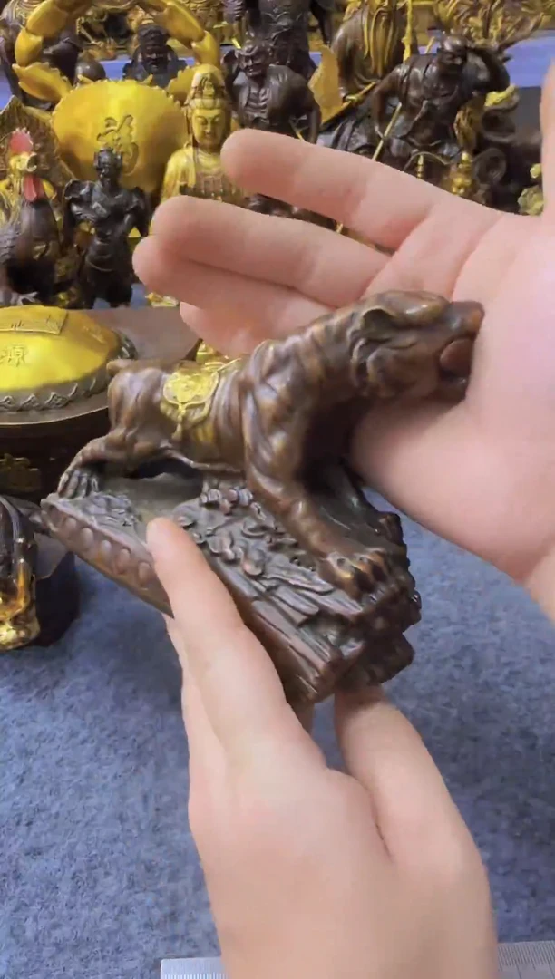 老黄黄铜摆件装饰品