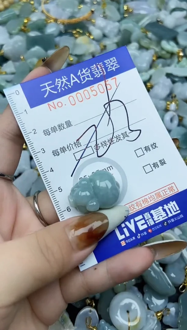 【闪购商品】翡翠颈饰未镶嵌天然A货翡翠