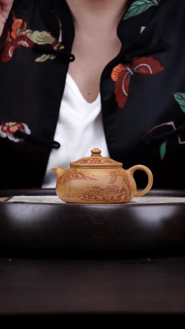 茶壶紫砂悦茗壶紫砂壶         8（冰窖至纯黄金段）