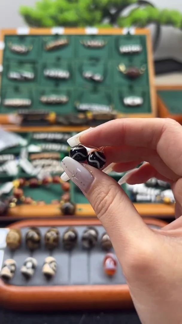 玛瑙/玉髓（覆膜）颈饰未镶嵌122（微瑕随机发货）