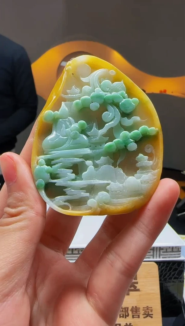 【闪购商品】定制翡翠未镶嵌Q02480翡翠毛货