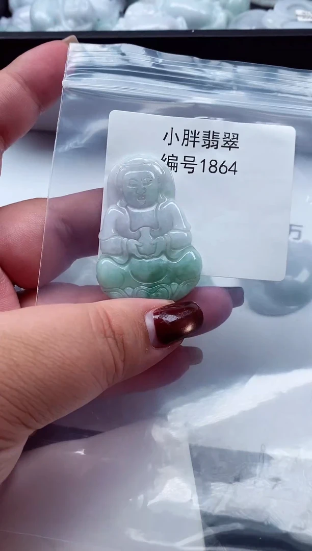 颈饰未镶嵌翡翠缅甸天然A货翡翠1864
