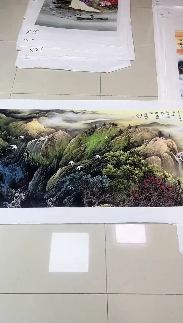 国画九霄甄选国画作品x023