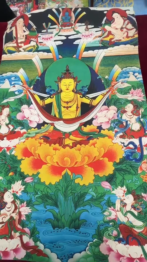 卷轴画唐卡16039