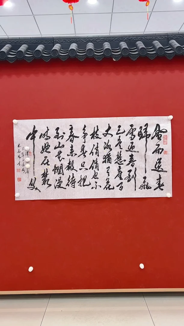 【闪购商品】书法米南阳    书法8平尺