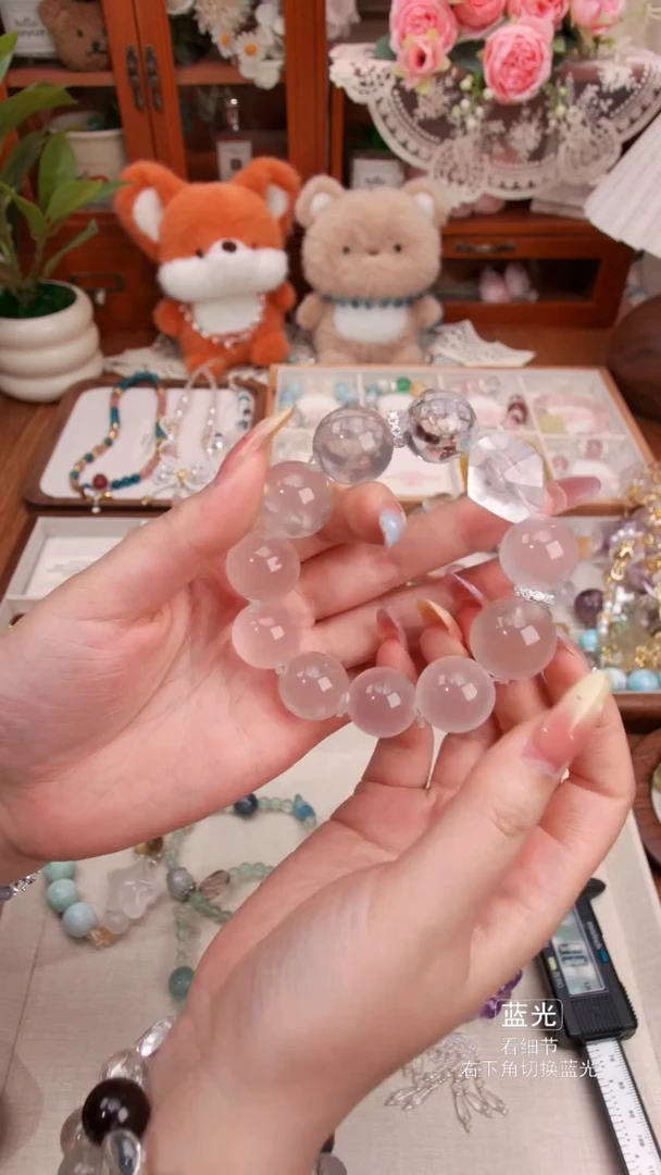 水晶手链未镶嵌今****喵06多样性发货 发其一