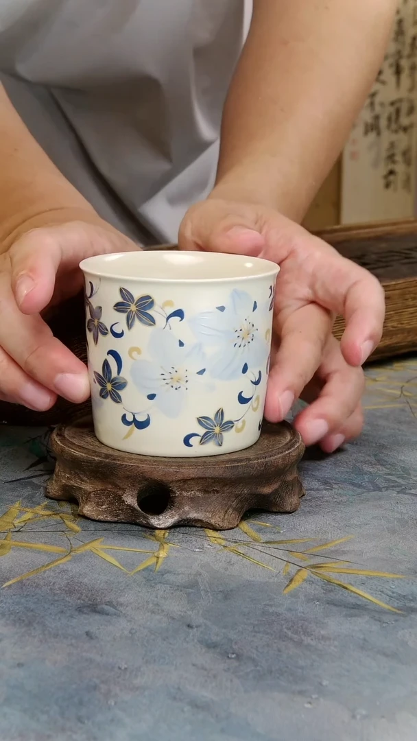 亘古茶具福利分享@兰花杯