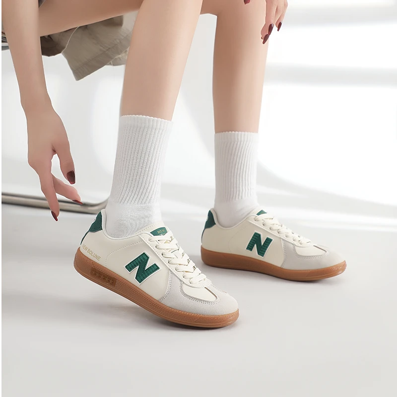 新百伦德训鞋男鞋子女鞋透气运动休闲阿甘鞋2025款正品官方专卖店