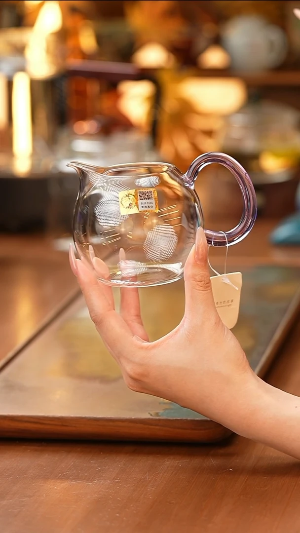 禾器/晶彩畅然茶海/浅紫/定制版