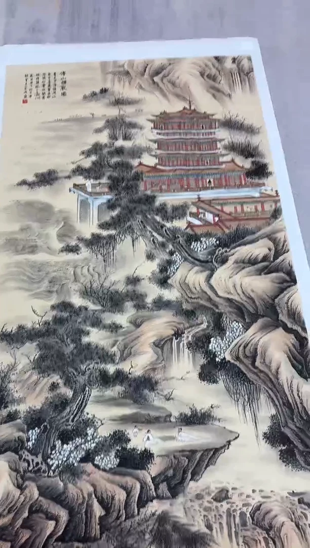 国画李克成专场 国画作品