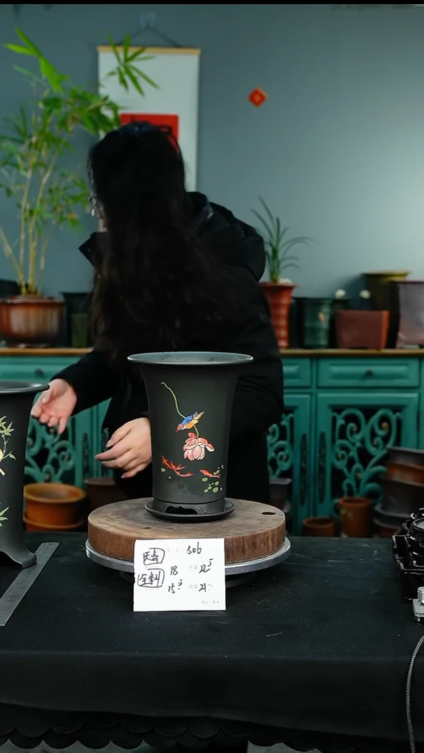 紫砂花盆506+z紫砂花盆