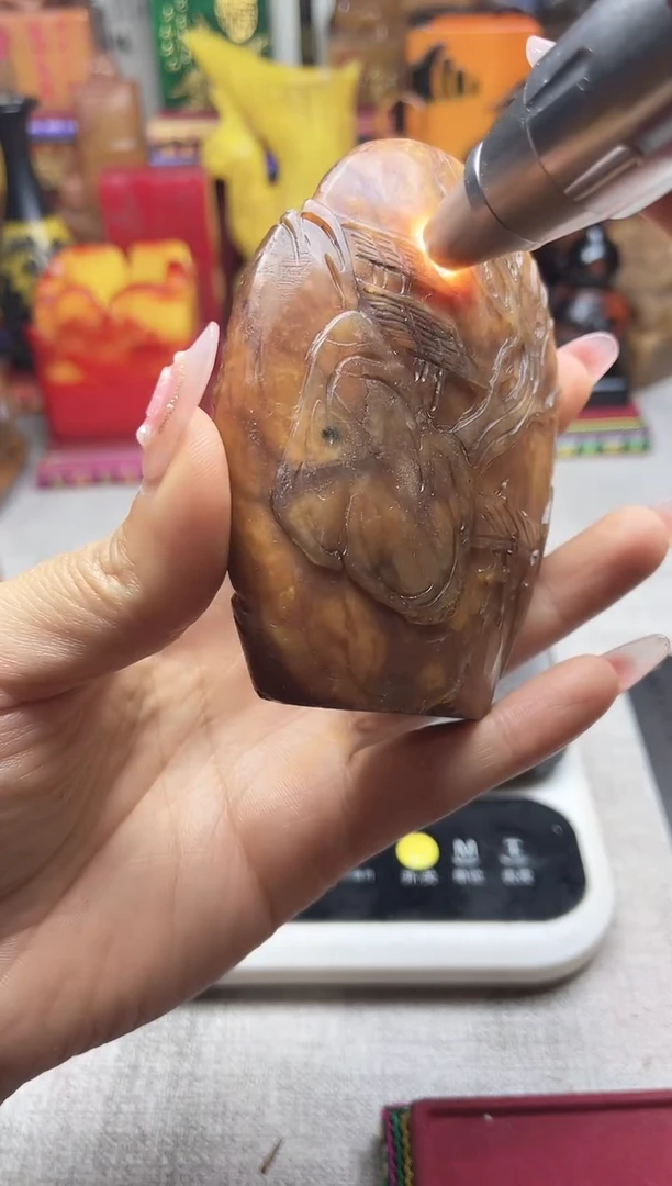 寿山石印石纯天然石料