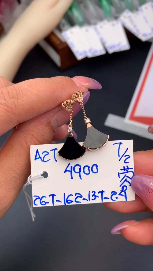 【闪购商品】翡翠耳饰未镶嵌耳饰