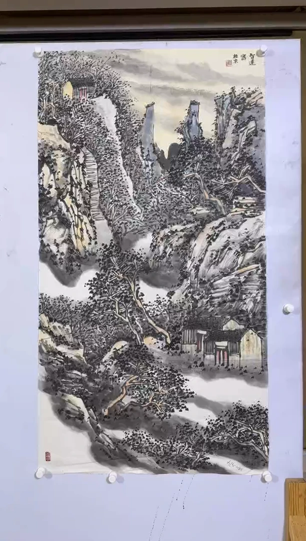 【闪购商品】国画绘画作品-绘画-974