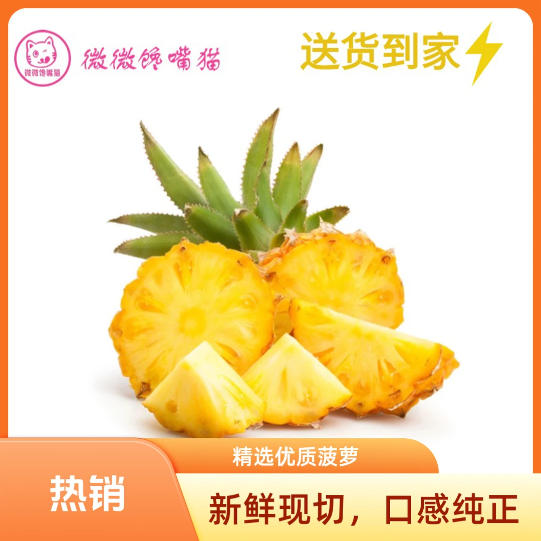 海南凤梨果切400g（送货上门）