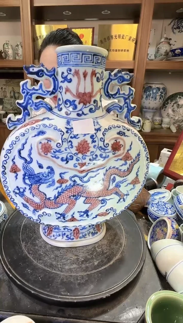 摆件A685景德镇制陶瓷一件