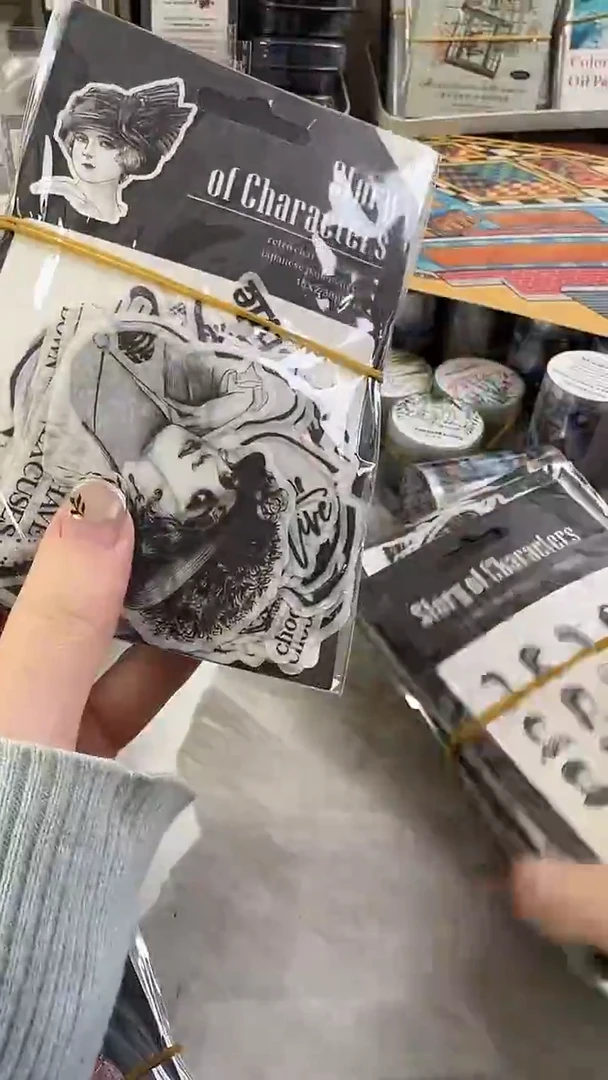 人物往事贴纸 随机3款