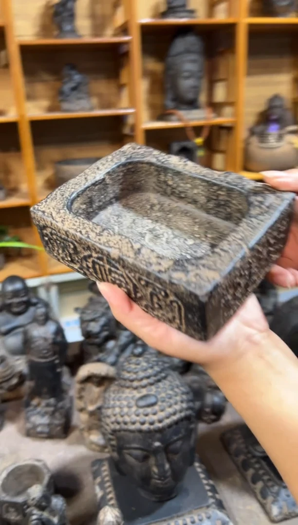 陶土【火山泥】福字汉砖