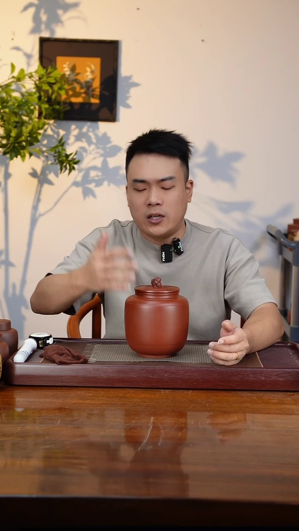 宜兴原矿紫砂茶叶罐