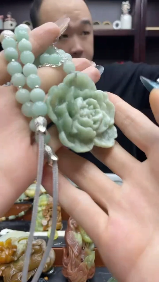 未镶嵌岫玉吊坠·多样性发*货拍一发一