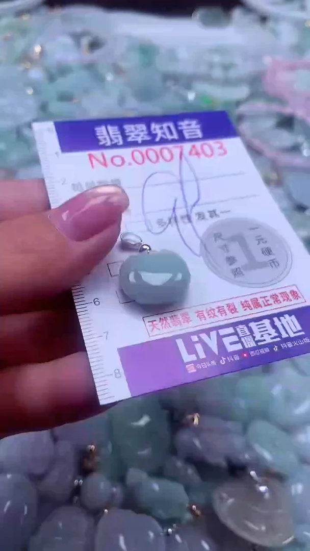 颈饰未镶嵌翡翠7403