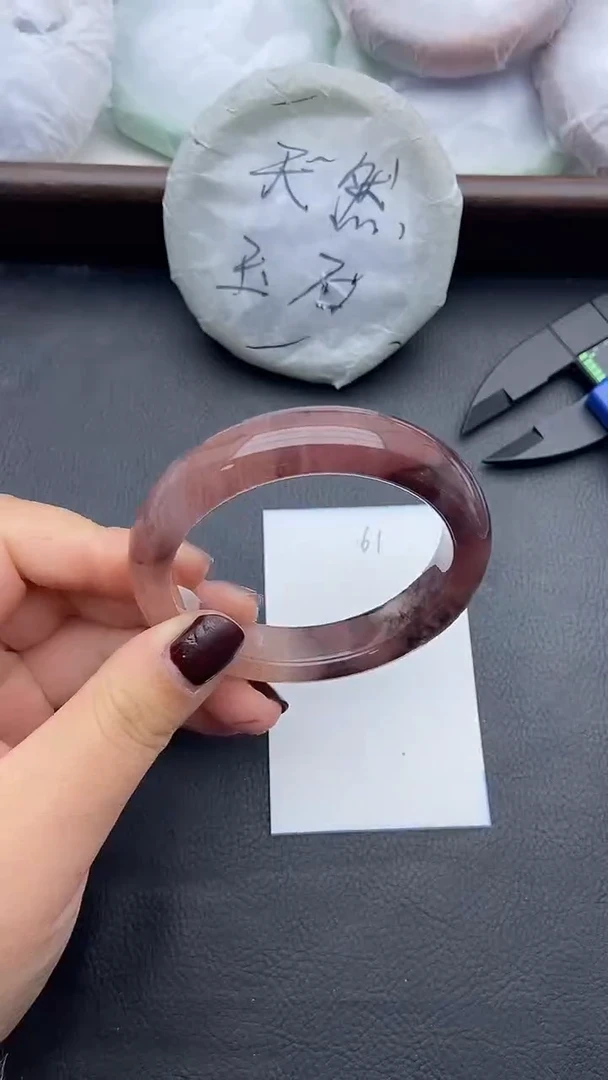 未镶嵌手镯石英质玉61+53/54